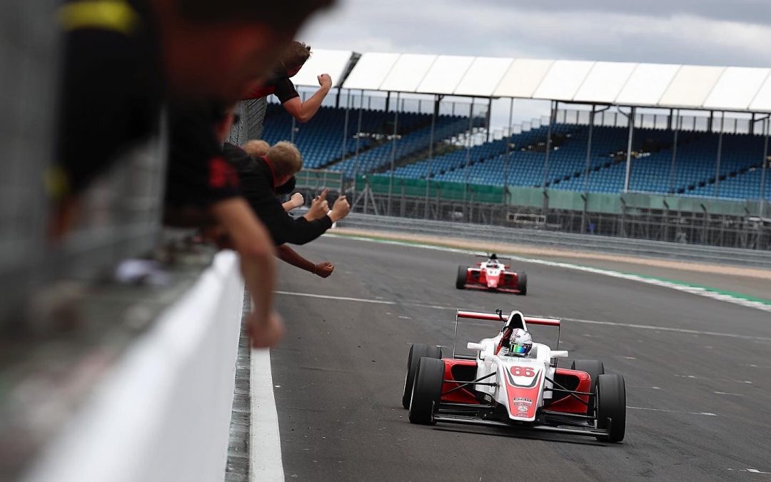 Terrific Taylor Treble At Silverstone Gives Fortec Motorsport GB4 Championship Lead