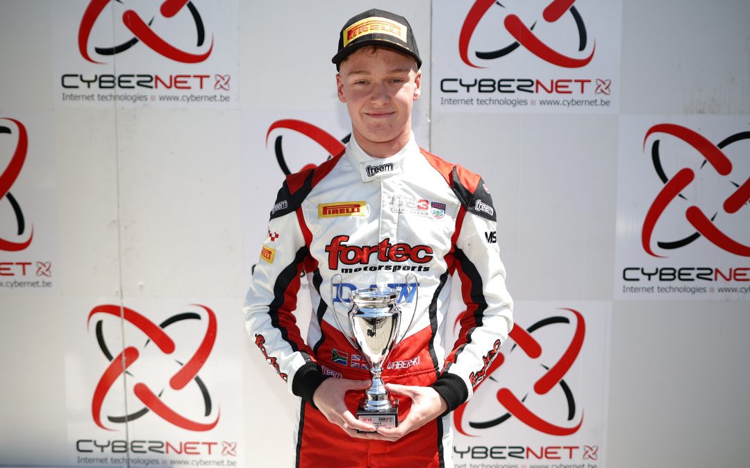 Fortec’s Waberski scores maiden GB3 Championship podium at Spa