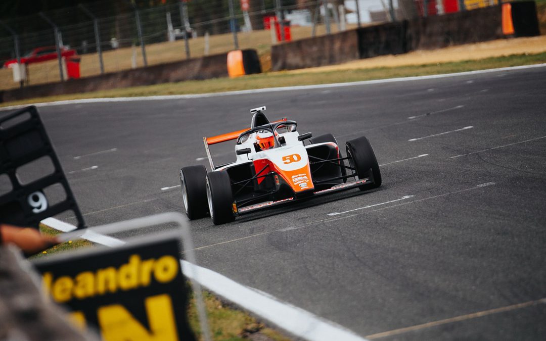 Podium will have to wait for Fortec as Taylor battles through the pack at Brands Hatch